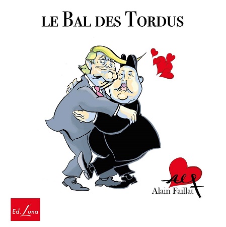 Illustration pour un livre publié : le Bal des Tordus