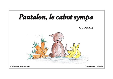 Illustration pour un livre publié : Pantalon, le cabot sympa