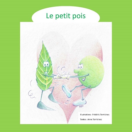 Illustration pour un livre publié : Le Petit Pois