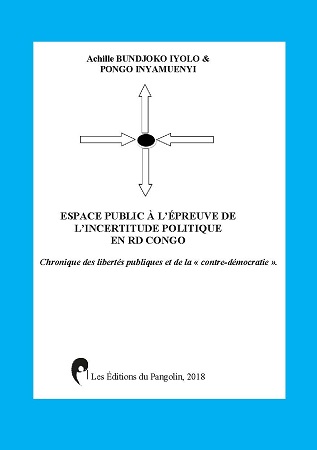 Illustration pour un livre publié : ESPACE PUBLIC A L'ÉPREUVE DE L'INCERTITUDE POLITIQUE EN R.D.C.