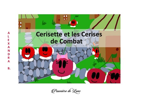 Illustration pour un livre publié : Cerisette et les Cerises de Combat