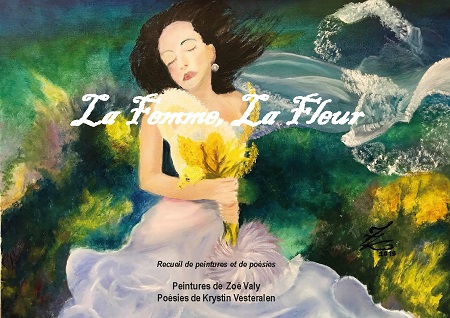 Illustration pour un livre publié : La Femme, La Fleur