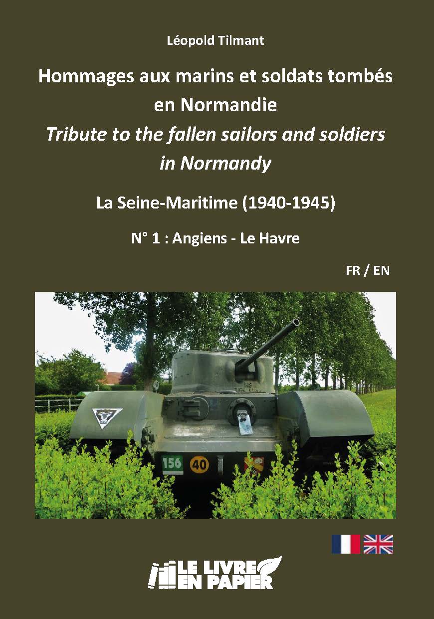 Illustration pour un livre publié : Hommages aux marins et soldats tombés en Normandie Seine-Maritime 1