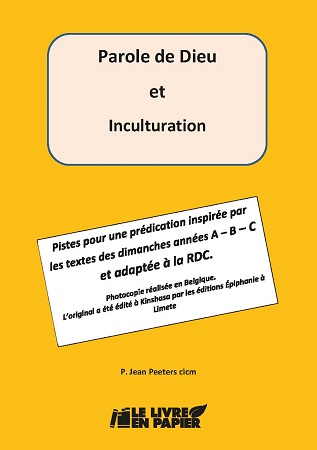 Illustration pour un livre publié : PAROLE DE DIEU ET INCULTURATION