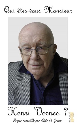Illustration pour un livre publié : Qui êtes-vous Monsieur Henri Vernes ?