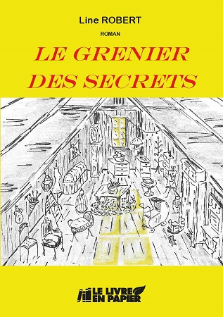 Illustration pour un livre publié : Le grenier des secrets