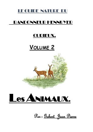 Illustration pour un livre publié : le guide nature du randonneur hennuyer   LES ANIMAUX