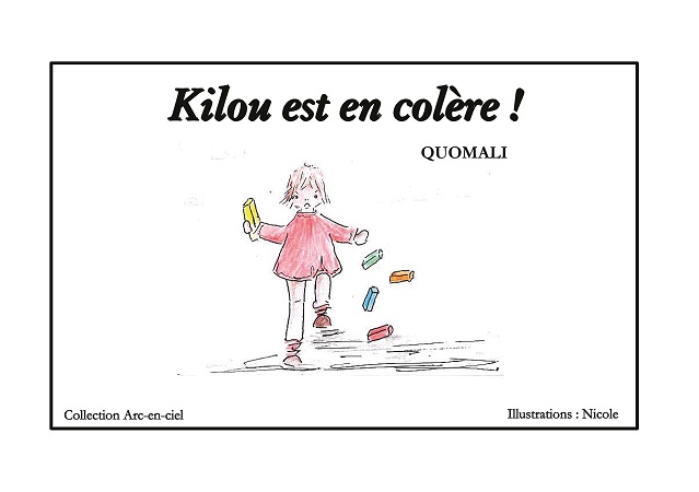 Illustration pour un livre publié : Kilou est en colère !
