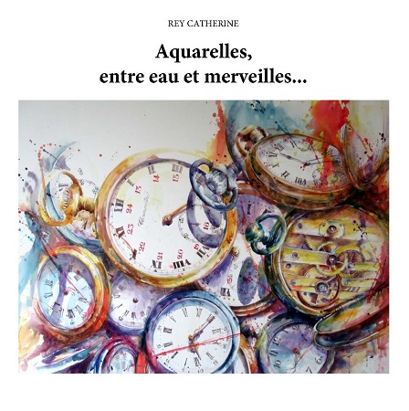 Illustration pour un livre publié : Aquarelles, entre eau et merveilles...
