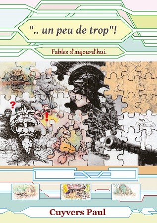 Illustration pour un livre publié : "..Un peu de trop"! 