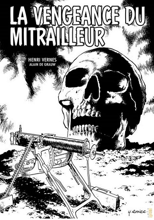 Illustration pour un livre publié : La vengeance du mitrailleur