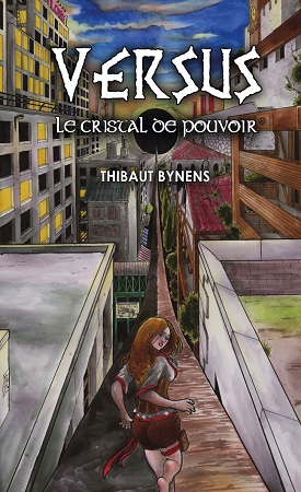 Illustration pour un livre publié : Versus - Le cristal de pouvoir