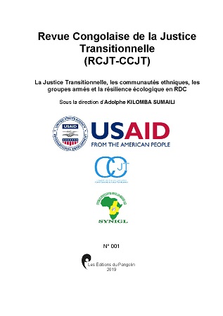 Illustration pour un livre publié : REVUE CONGOLAISE DE JUSTICE TRANSITIONNELLE