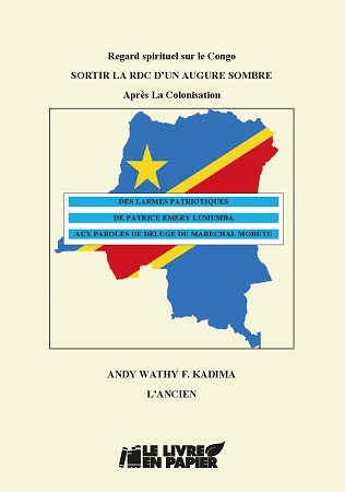 Illustration pour un livre publié : Des larmes patriotiques de Lumumba aux paroles de déluge de Mobutu
