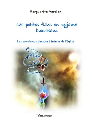 Illustration pour un livre publié : Les petites filles en pyjama bleu-blanc