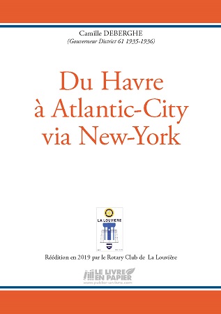 Illustration pour un livre publié : Du Havre à Atlantic-City