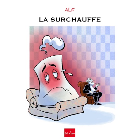 Illustration pour un livre publié : La Surchauffe