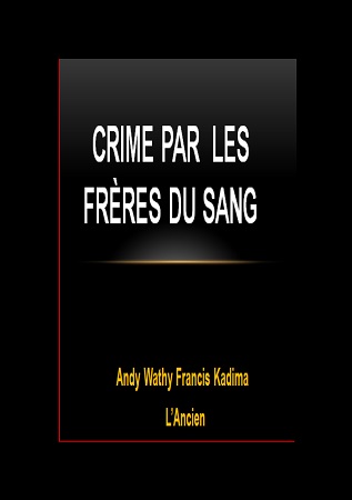 Illustration pour un livre publié : Crime par les frères de sang