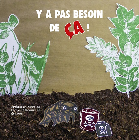 Illustration pour un livre publié : Y a pas besoin de ça