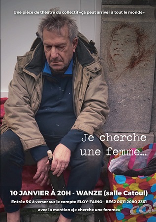 Illustration pour un livre publié : Je cherche une femme