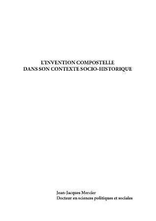 Illustration pour un livre publié : L'invention Compostelle dans son contexte socio-historique