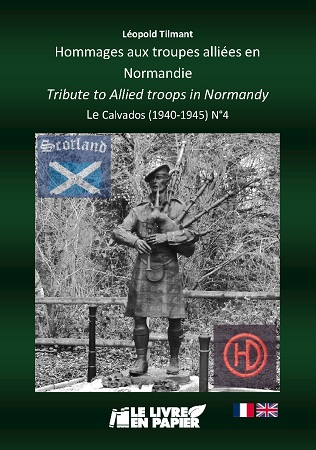 Illustration pour un livre publié : Hommages aux troupes alliées en Normandie - Tribute to allied troops in Normandy Le Calvados (1940-1945) N°4