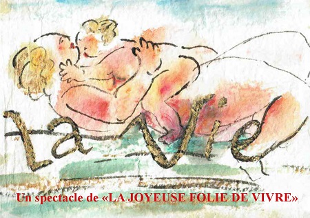 Illustration pour un livre publié : La Vie