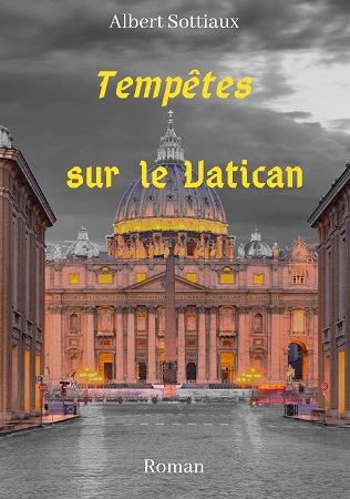 Illustration pour un livre publié : Tempêtes sur le Vatican