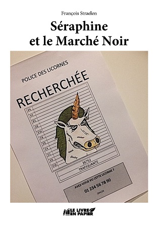 Illustration pour un livre publié : Séraphine et le Marché Noir