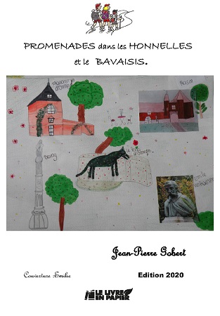 Illustration pour un livre publié : Promenades dans les Honnelles et le Bavaisis - Edition 2020