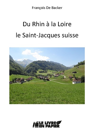Illustration pour un livre publié : Du Rhin à la Loire le Saint-Jacques suisse