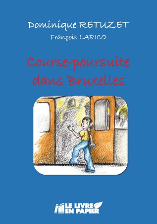 Illustration pour un livre publié : Course-poursuite dans Bruxelles