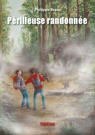 Illustration pour un livre publié : Périlleuse randonnée