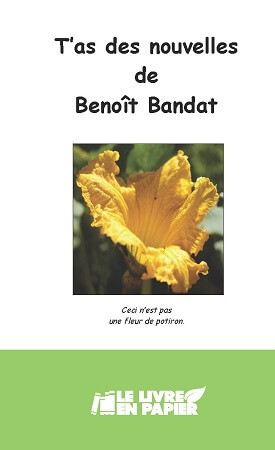 Illustration pour un livre publié : T'as des nouvelles de Benoît Bandat !