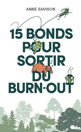 Illustration pour un livre publié : 15 Bonds pour sortir du burn-out