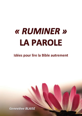 Illustration pour un livre publié : Ruminer la parole - Idées pour lire la Bible autrement