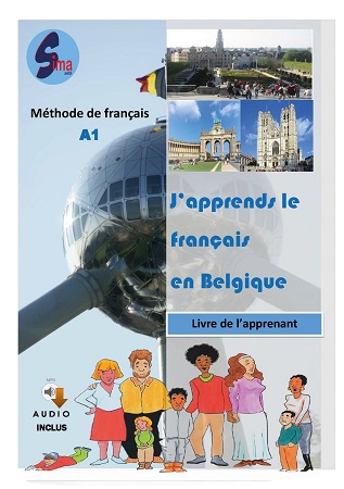 Illustration pour un livre publié : J'apprends le français en Belgique.