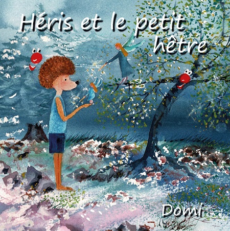 Illustration pour un livre publié : Héris et le petit hêtre
