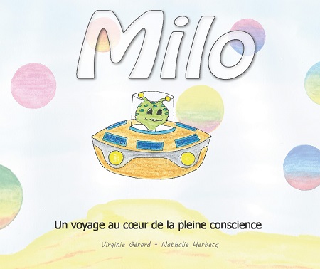 Illustration pour un livre publié : Milo   Un voyage au coeur de la pleine conscience