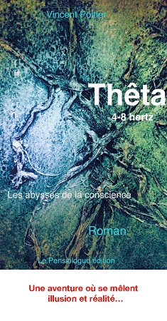 Illustration pour un livre publié : Thêta 4-8 hertz (Les abysses de la conscience)