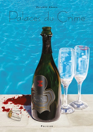 Illustration pour un livre publié : Palaces du crime
