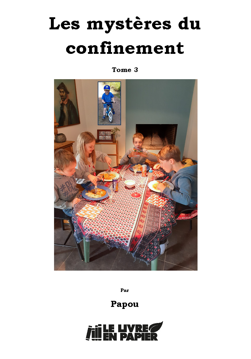 Illustration pour un livre publié : Les Mystères du confinement Tome 3
