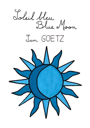 Illustration pour un livre publié : Soleil bleu- Blue Moon