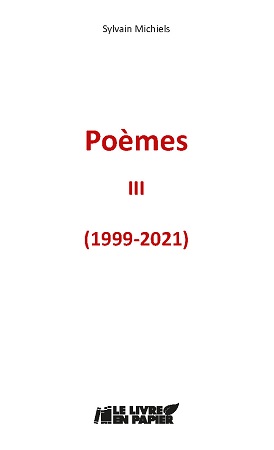 Illustration pour un livre publié : Poèmes III (1999-2021)