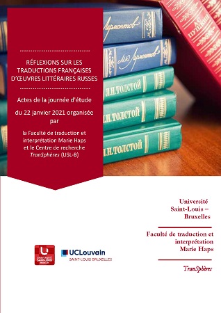 Illustration pour un livre publié : Réflexions sur la traduction française d'oeuvres littéraires russes