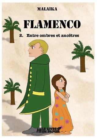 Illustration pour un livre publié : Flamenco 2 - Entre ombres et ancêtres