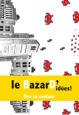 Illustration pour un livre publié : Le bazard'idées!