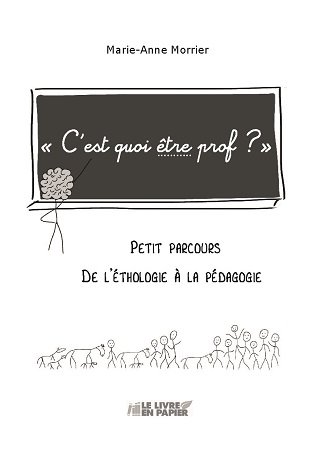 Illustration pour un livre publié : "C'est quoi être prof ?"
