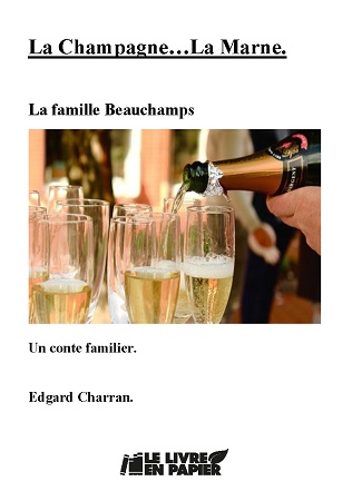 Illustration pour un livre publié : La Champagne... La Marne