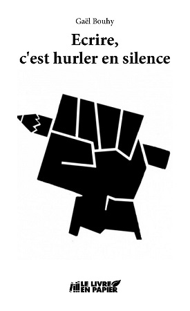 Illustration pour un livre publié : Ecrire, c'est hurler en silence